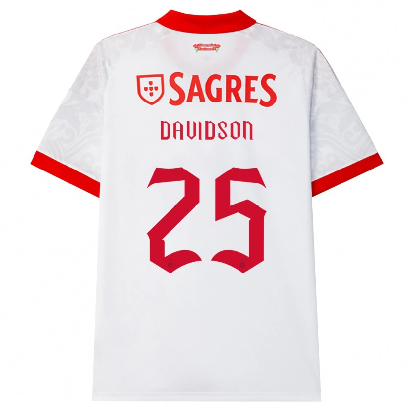 Danxen Homem Camisola Chandra Davidson #25 Branco Vermelho Amarelo Alternativa 2026/27 Camisa Brasil