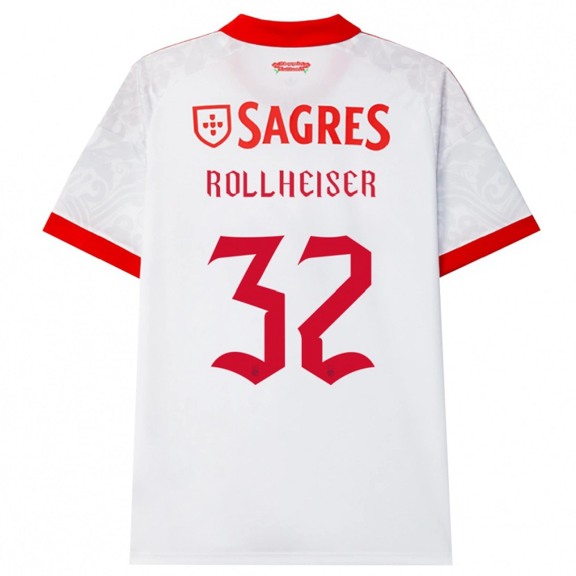 Danxen Homem Camisola Benjamín Rollheiser #32 Branco Vermelho Amarelo Alternativa 2026/27 Camisa Brasil