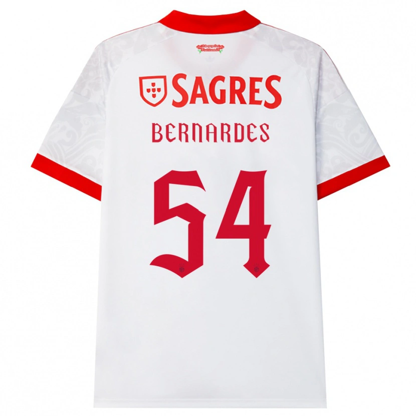 Danxen Homem Camisola Francisco Bernardes De Freitas Neto #54 Branco Vermelho Amarelo Alternativa 2026/27 Camisa Brasil