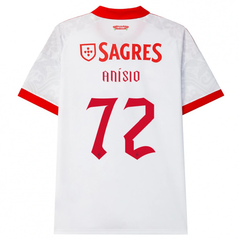 Danxen Homem Camisola Anísio Cabral #72 Branco Vermelho Amarelo Alternativa 2026/27 Camisa Brasil