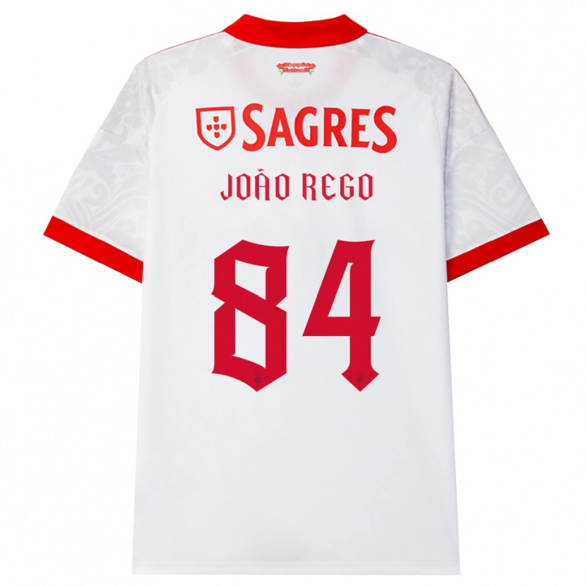 Danxen Homem Camisola João Rego #84 Branco Vermelho Amarelo Alternativa 2026/27 Camisa Brasil