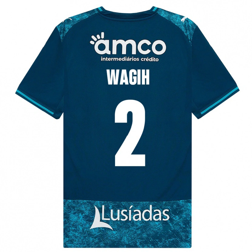 Danxen Homem Camisola Youssef Wagih #2 Darkslategray Mediumturquoise Alternativa 2026/27 Camisa Brasil
