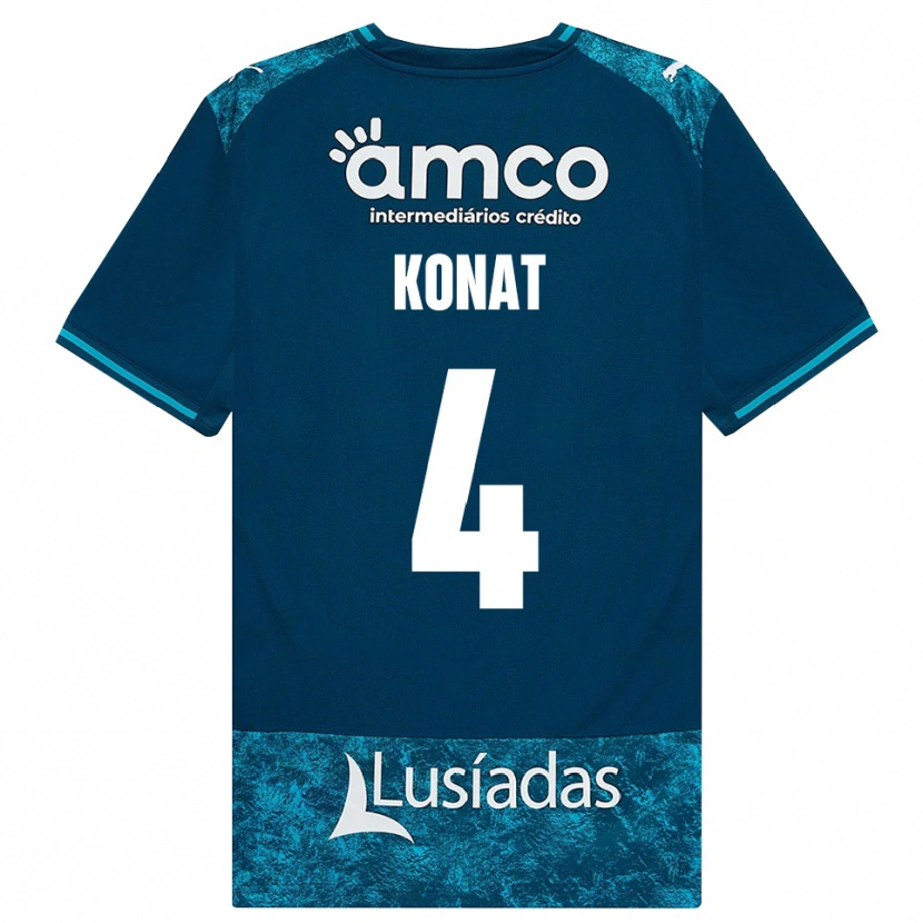Danxen Homem Camisola Katarzyna Konat #4 Darkslategray Mediumturquoise Alternativa 2026/27 Camisa Brasil
