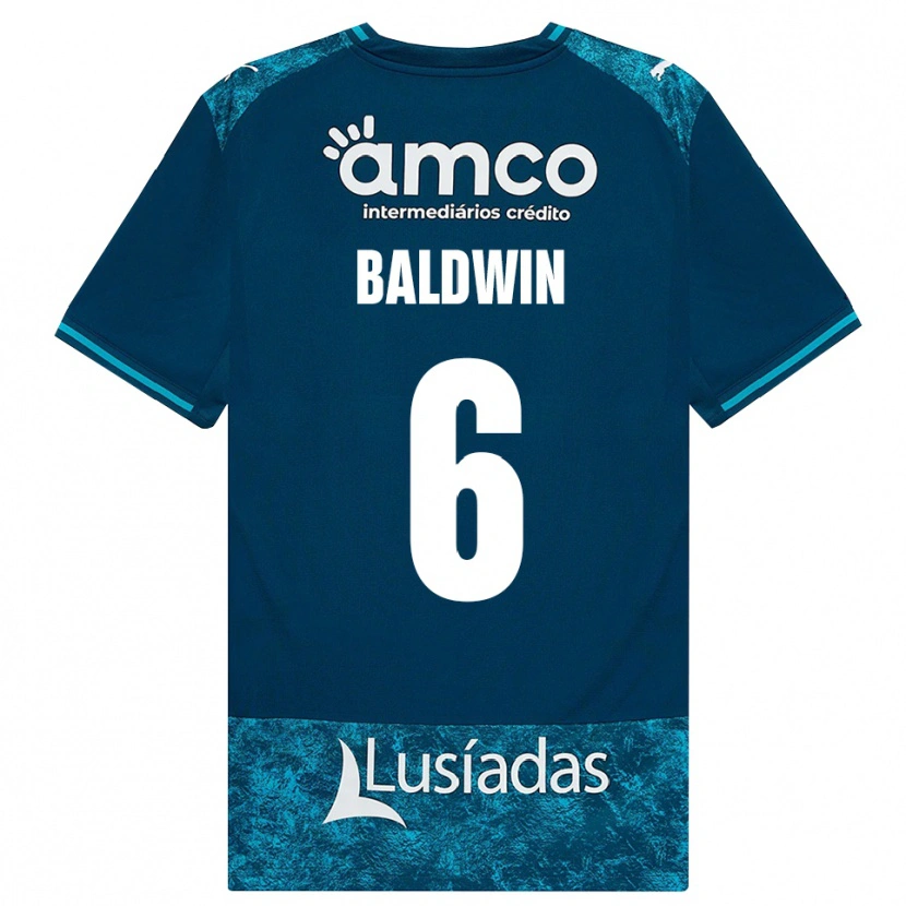 Danxen Homem Camisola Carlyn Baldwin #6 Darkslategray Mediumturquoise Alternativa 2026/27 Camisa Brasil