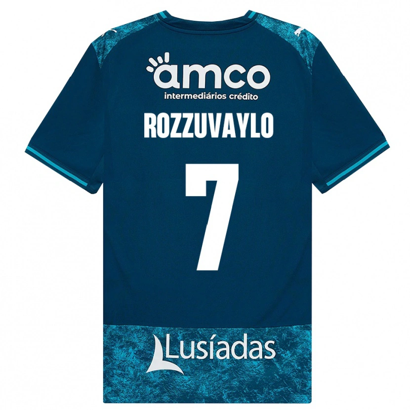 Danxen Homem Camisola Dani Rozzuvaylo #7 Darkslategray Mediumturquoise Alternativa 2026/27 Camisa Brasil