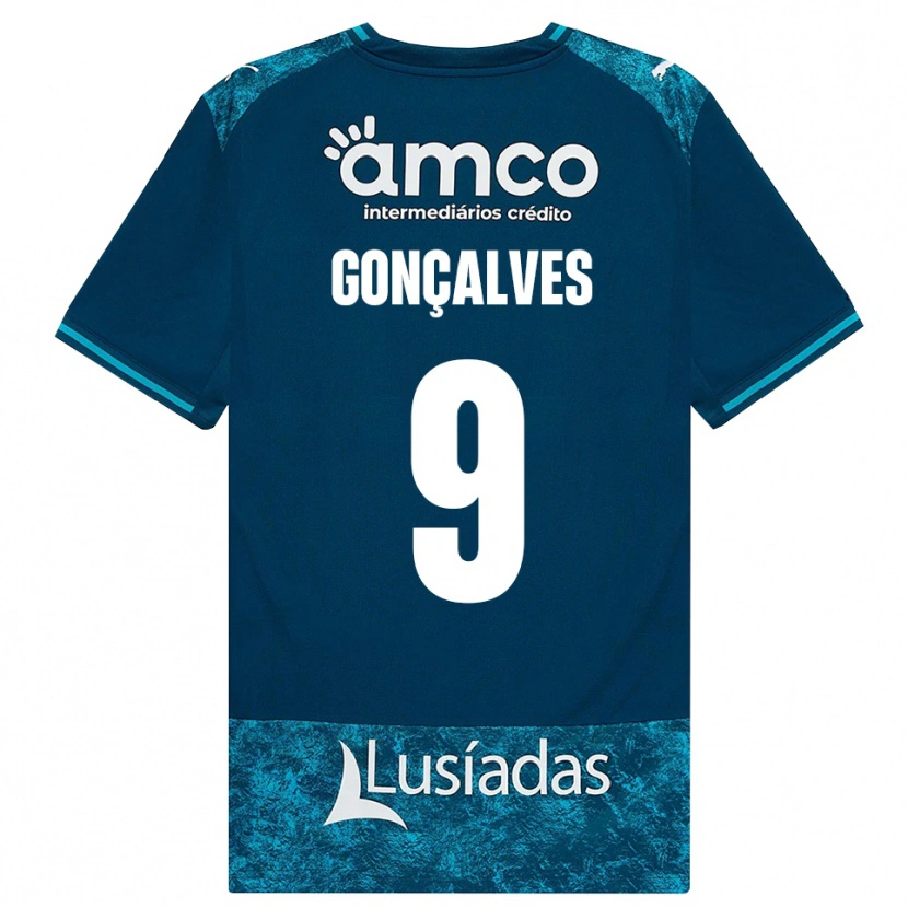 Danxen Homem Camisola João Gonçalves #9 Darkslategray Mediumturquoise Alternativa 2026/27 Camisa Brasil