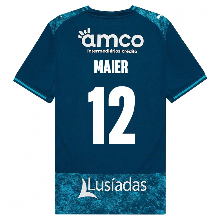 Danxen Homem Camisola Merse Maier #12 Darkslategray Mediumturquoise Alternativa 2026/27 Camisa Brasil