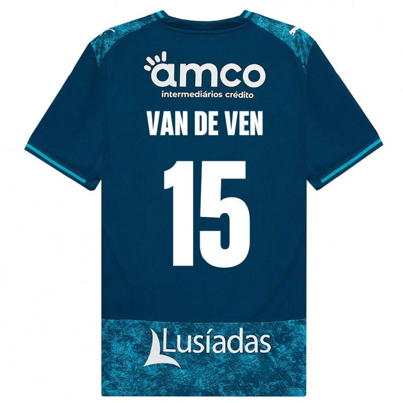 Danxen Homem Camisola Zoï Van De Ven #15 Darkslategray Mediumturquoise Alternativa 2026/27 Camisa Brasil