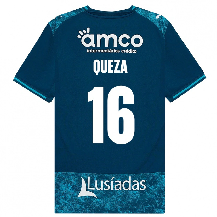 Danxen Homem Camisola Lello Queza #16 Darkslategray Mediumturquoise Alternativa 2026/27 Camisa Brasil