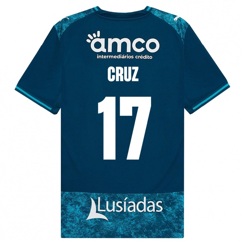 Danxen Homem Camisola Salvador Cruz #17 Darkslategray Mediumturquoise Alternativa 2026/27 Camisa Brasil