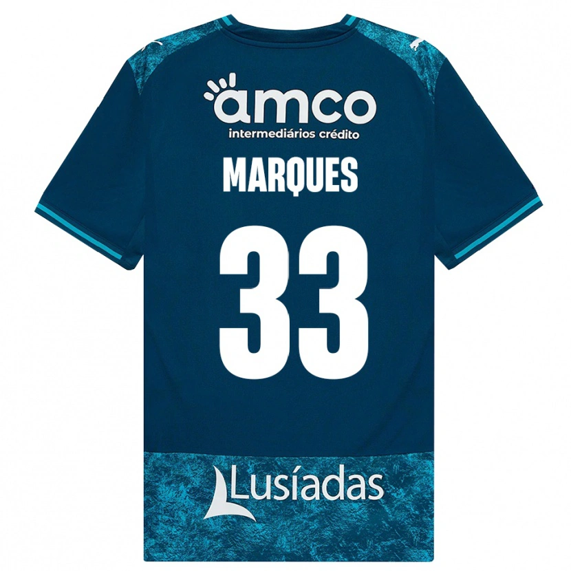 Danxen Homem Camisola João Marques #33 Darkslategray Mediumturquoise Alternativa 2026/27 Camisa Brasil