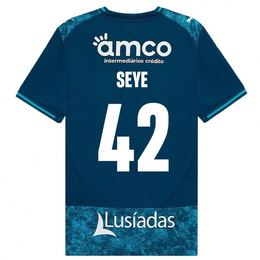 Danxen Homem Camisola Modou Seye #42 Darkslategray Mediumturquoise Alternativa 2026/27 Camisa Brasil