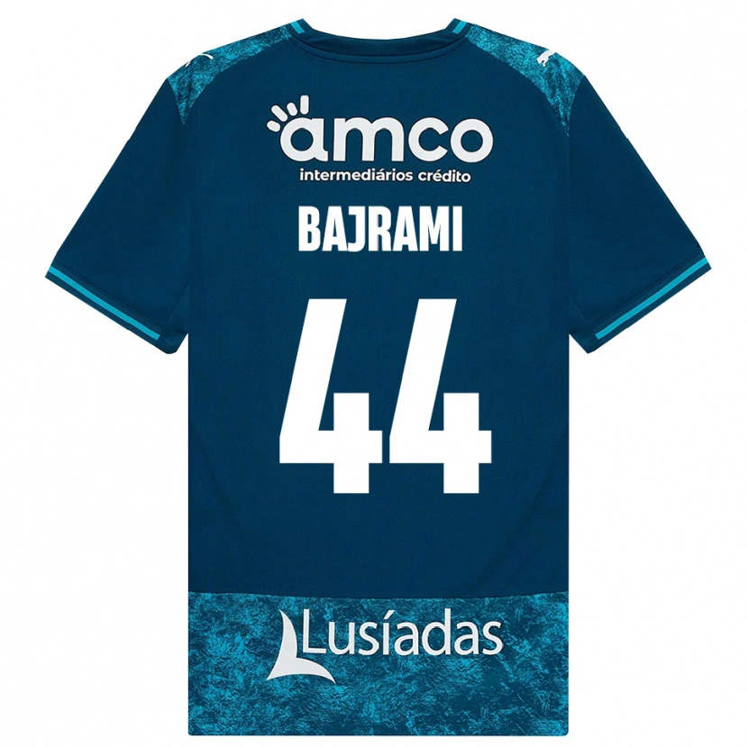 Danxen Homem Camisola Adrian Bajrami #44 Darkslategray Mediumturquoise Alternativa 2026/27 Camisa Brasil