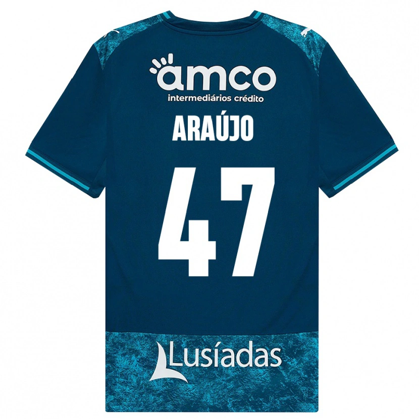 Danxen Homem Camisola Matheus Araújo #47 Darkslategray Mediumturquoise Alternativa 2026/27 Camisa Brasil