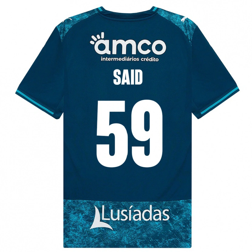 Danxen Homem Camisola Yan Said #59 Darkslategray Mediumturquoise Alternativa 2026/27 Camisa Brasil