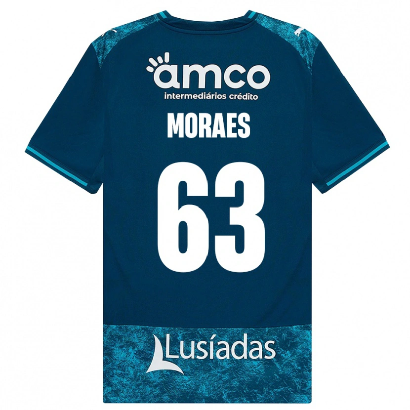 Danxen Homem Camisola Guilherme Moraes #63 Darkslategray Mediumturquoise Alternativa 2026/27 Camisa Brasil