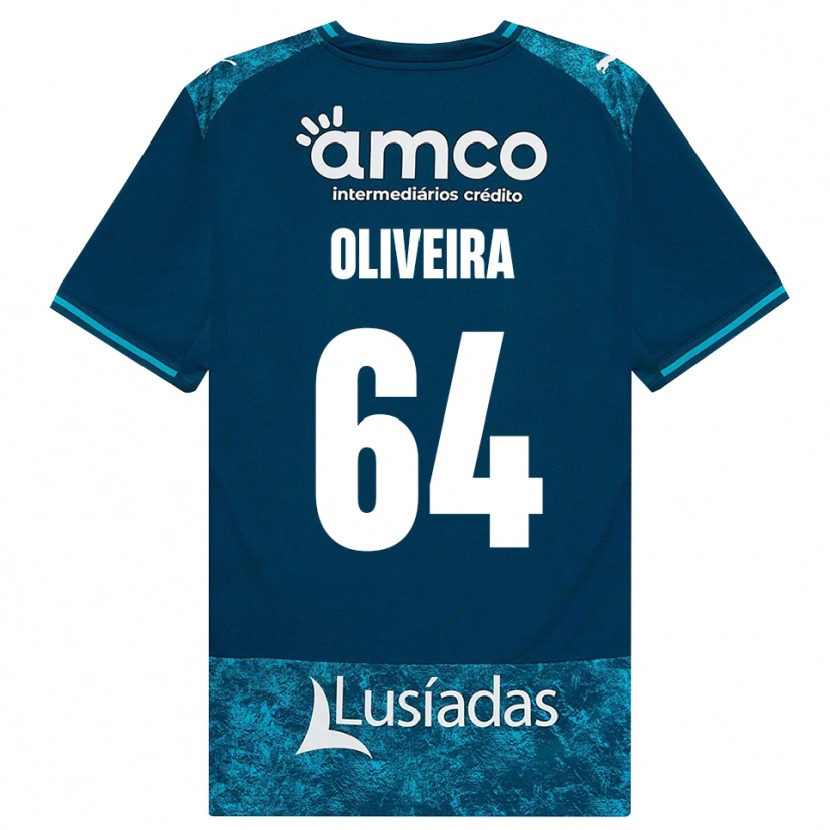 Danxen Homem Camisola Lucas Oliveira #64 Darkslategray Mediumturquoise Alternativa 2026/27 Camisa Brasil