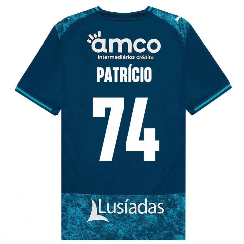 Danxen Homem Camisola Nuno Patrício #74 Darkslategray Mediumturquoise Alternativa 2026/27 Camisa Brasil