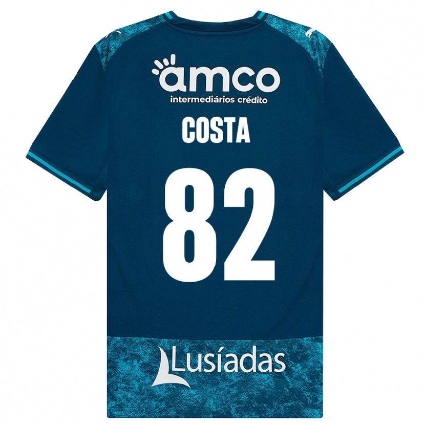 Danxen Homem Camisola Gui Costa #82 Darkslategray Mediumturquoise Alternativa 2026/27 Camisa Brasil