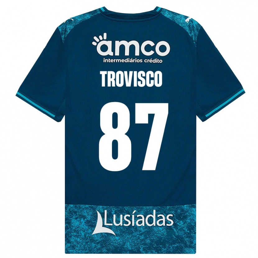 Danxen Homem Camisola João Trovisco #87 Darkslategray Mediumturquoise Alternativa 2026/27 Camisa Brasil