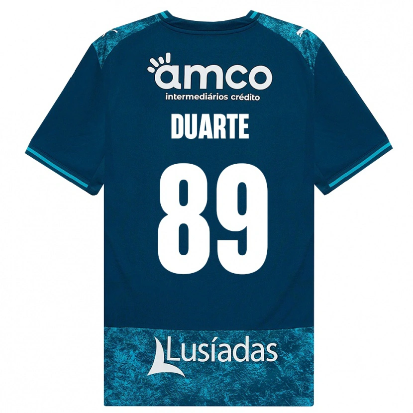 Danxen Homem Camisola Afonso Duarte #89 Darkslategray Mediumturquoise Alternativa 2026/27 Camisa Brasil