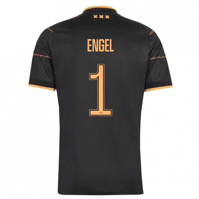 Danxen Homem Camisola Mark Engel #1 Preto Laranja Alternativa 2026/27 Camisa Brasil