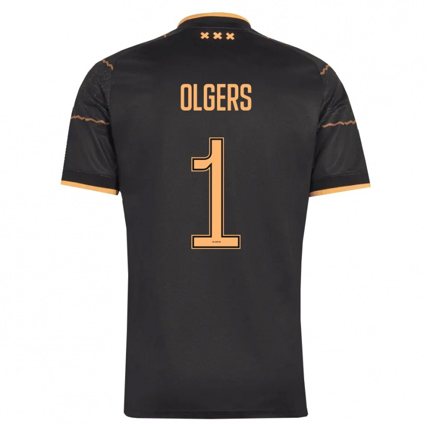 Danxen Homem Camisola Guus Olgers #1 Preto Laranja Alternativa 2026/27 Camisa Brasil