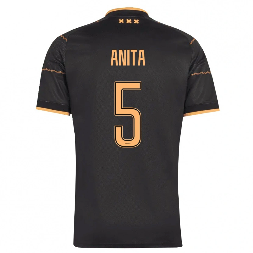 Danxen Homem Camisola Vurnon Anita #5 Preto Laranja Alternativa 2026/27 Camisa Brasil