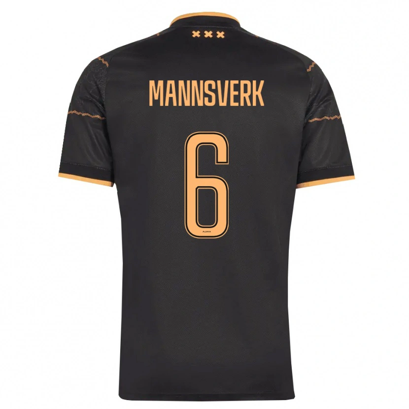 Danxen Homem Camisola Sivert Mannsverk #6 Preto Laranja Alternativa 2026/27 Camisa Brasil