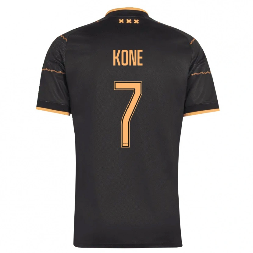 Danxen Homem Camisola Samory Kone #7 Preto Laranja Alternativa 2026/27 Camisa Brasil