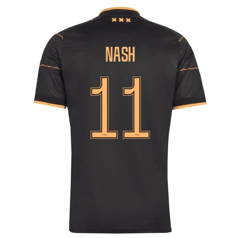 Danxen Homem Camisola Pharell Nash #11 Preto Laranja Alternativa 2026/27 Camisa Brasil