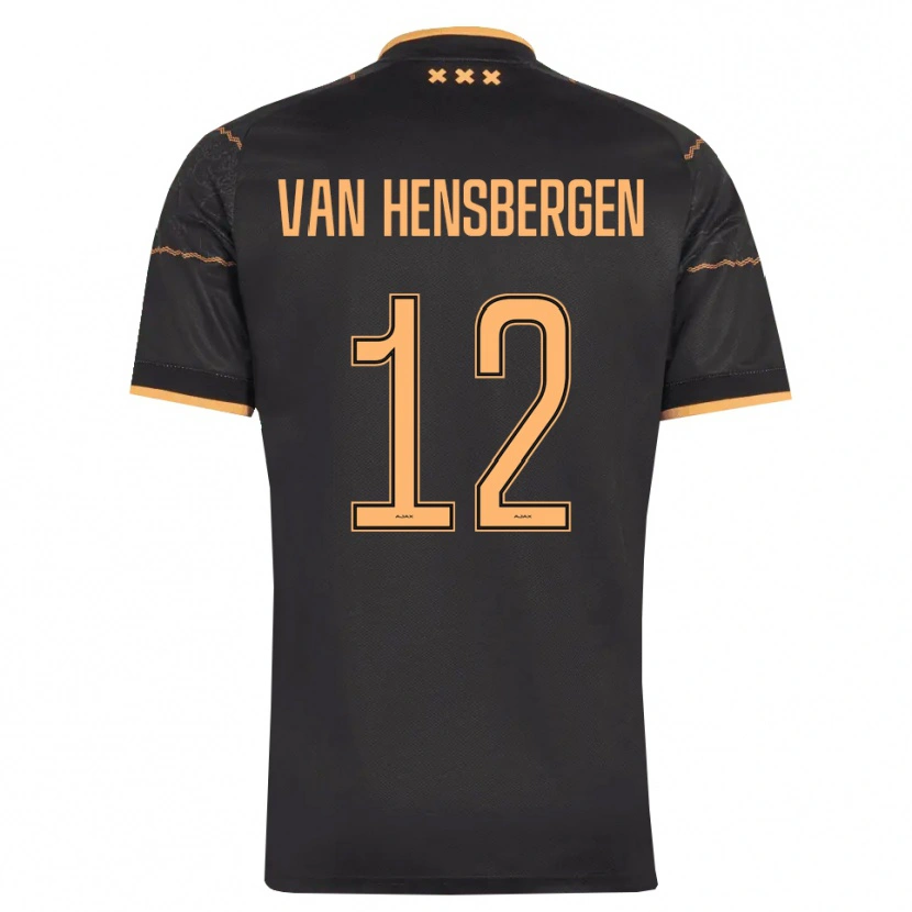 Danxen Homem Camisola Jade Van Hensbergen #12 Preto Laranja Alternativa 2026/27 Camisa Brasil