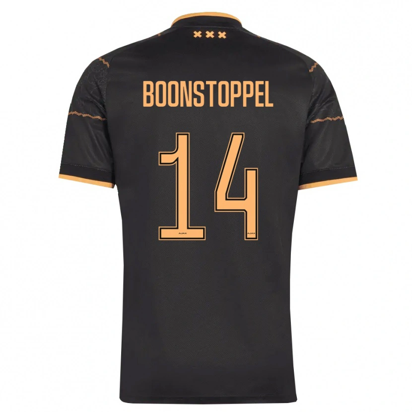 Danxen Homem Camisola Jesse Boonstoppel #14 Preto Laranja Alternativa 2026/27 Camisa Brasil