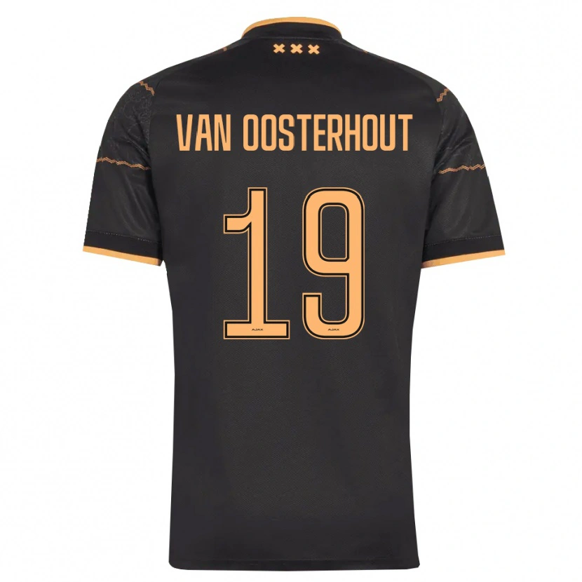 Danxen Homem Camisola Charly Van Oosterhout #19 Preto Laranja Alternativa 2026/27 Camisa Brasil