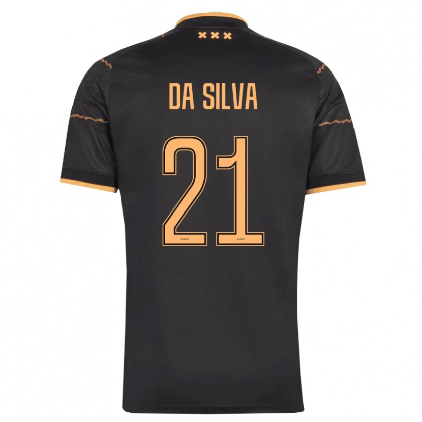 Danxen Homem Camisola Paulo Da Silva #21 Preto Laranja Alternativa 2026/27 Camisa Brasil