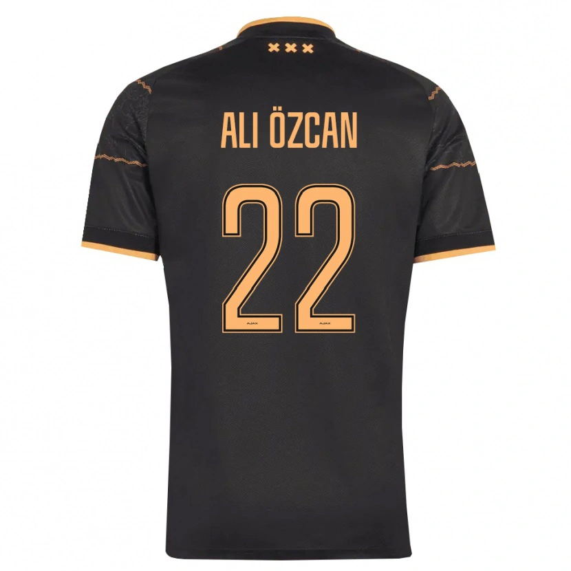 Danxen Homem Camisola Akın Ali Özcan #22 Preto Laranja Alternativa 2026/27 Camisa Brasil