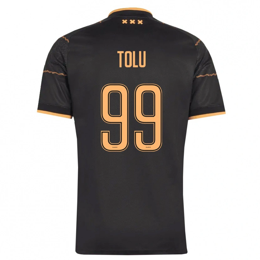 Danxen Homem Camisola Tolu Arokodare #99 Preto Laranja Alternativa 2026/27 Camisa Brasil