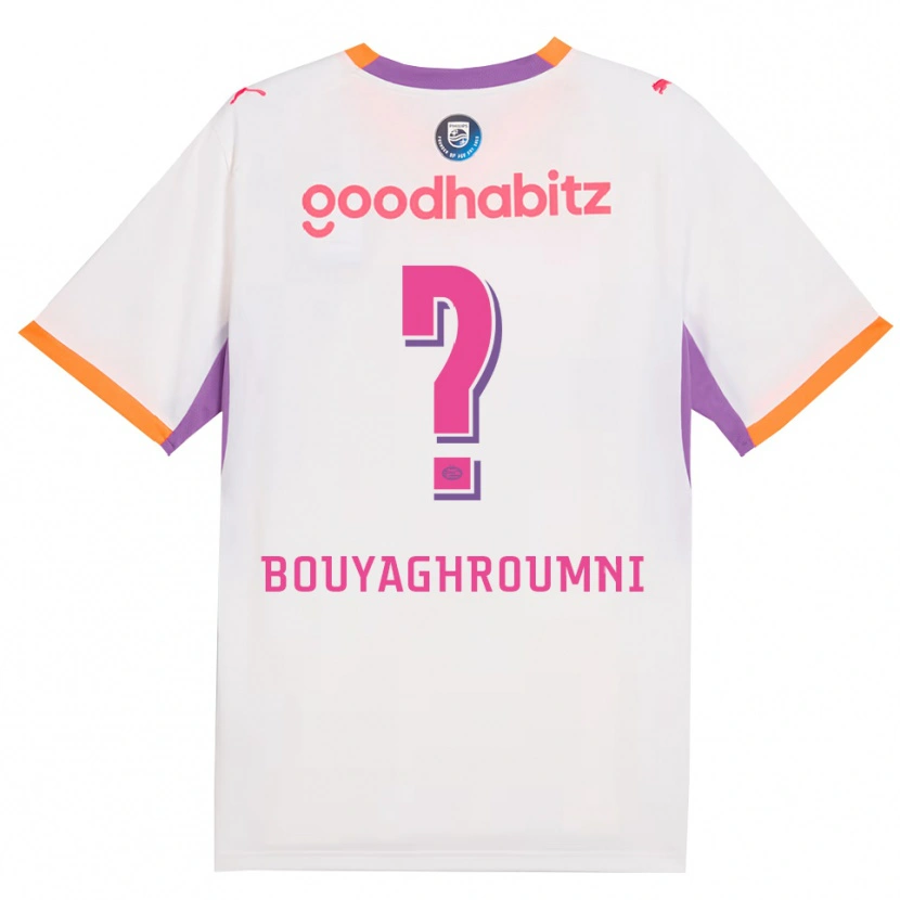 Danxen Homem Camisola Jaafar Bouyaghroumni #0 Branco Roxo Laranja Alternativa 2026/27 Camisa Brasil