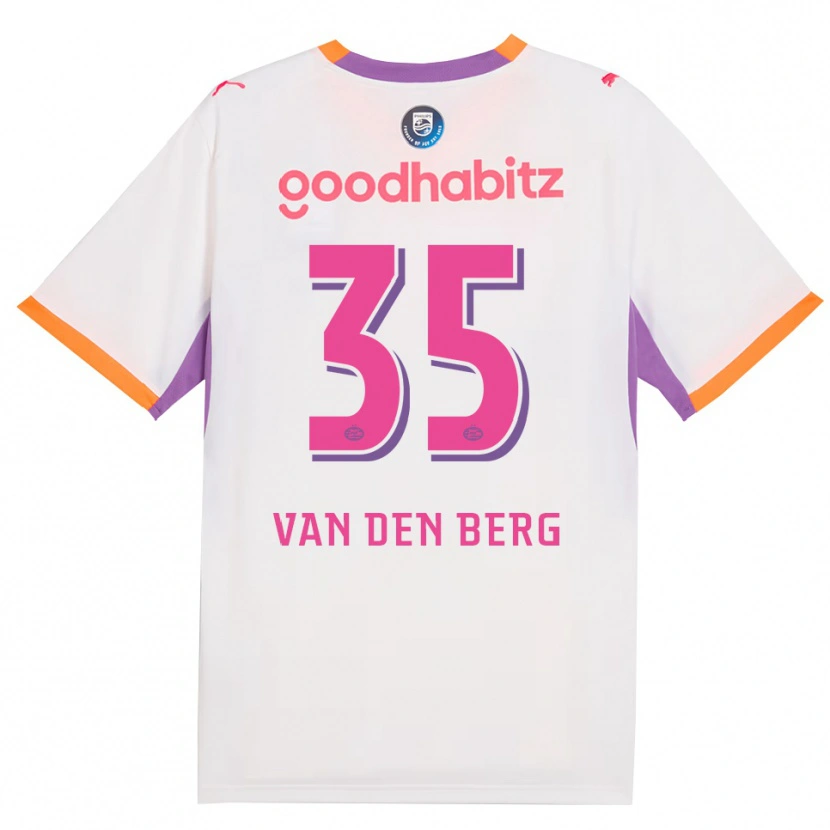 Danxen Homem Camisola Joël Van Den Berg #35 Branco Roxo Laranja Alternativa 2026/27 Camisa Brasil