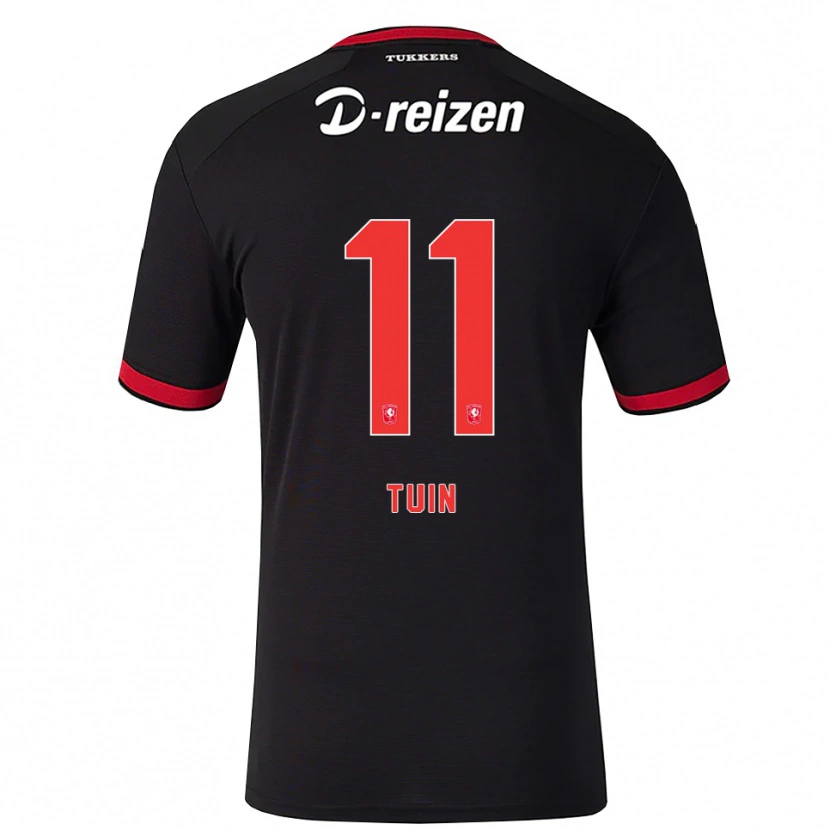Danxen Homem Camisola Alieke Tuin #11 Vermelho Branco Preto Alternativa 2026/27 Camisa Brasil