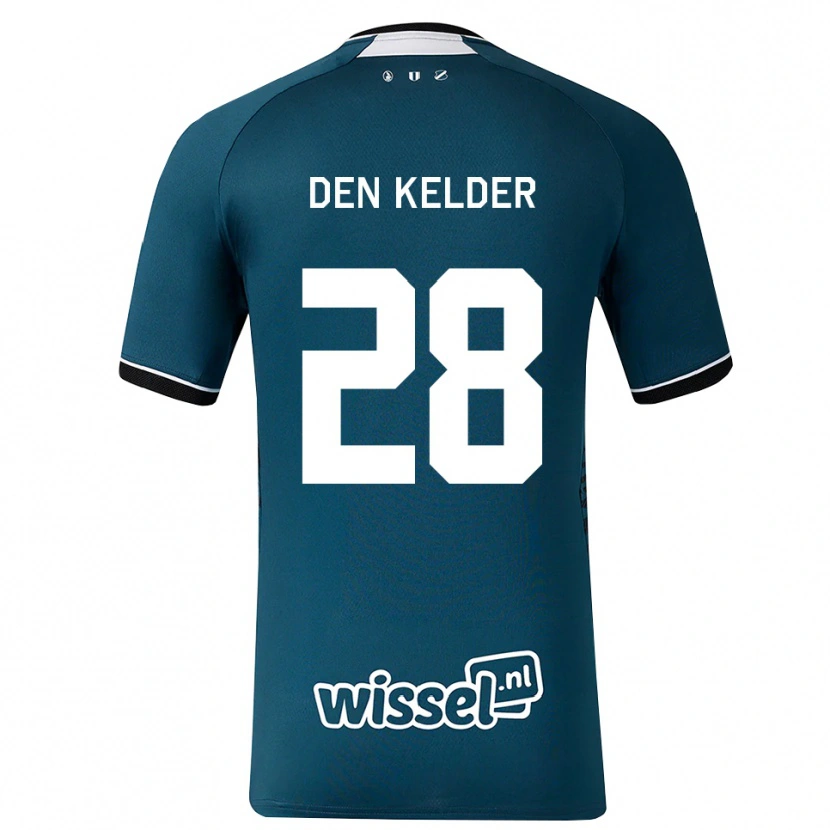 Danxen Homem Camisola Gera Op Den Kelder #28 Darkslategray Branco Alternativa 2026/27 Camisa Brasil
