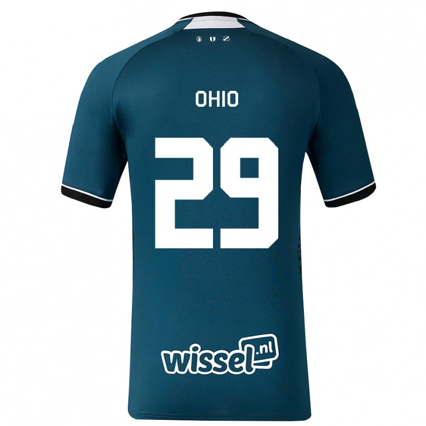 Danxen Homem Camisola Noah Ohio #29 Darkslategray Branco Alternativa 2026/27 Camisa Brasil