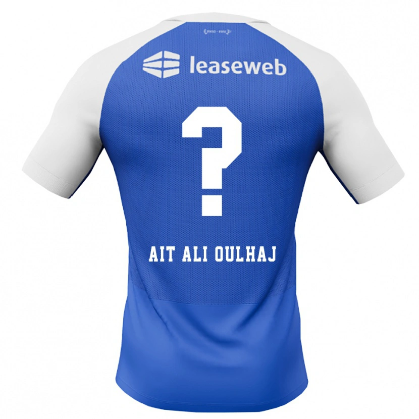 Danxen Homem Camisola Adam Ait Ali Oulhaj #0 Dodgerblue Vermelho Branco Alternativa 2026/27 Camisa Brasil
