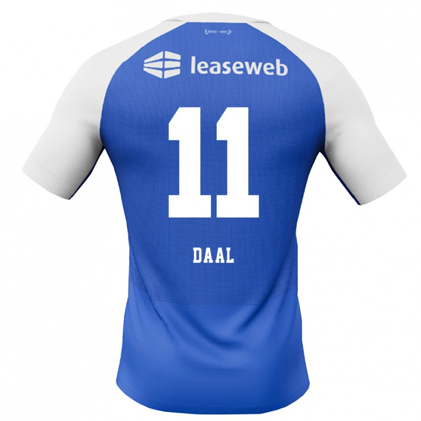 Danxen Homem Camisola Ro-Zangelo Daal #11 Dodgerblue Vermelho Branco Alternativa 2026/27 Camisa Brasil
