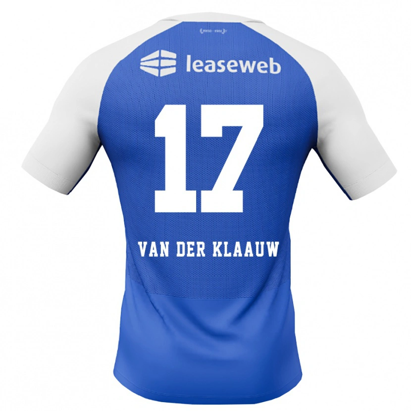 Danxen Homem Camisola Deacon Van Der Klaauw #17 Dodgerblue Vermelho Branco Alternativa 2026/27 Camisa Brasil
