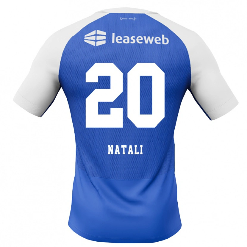 Danxen Homem Camisola Andrea Natali #20 Dodgerblue Vermelho Branco Alternativa 2026/27 Camisa Brasil