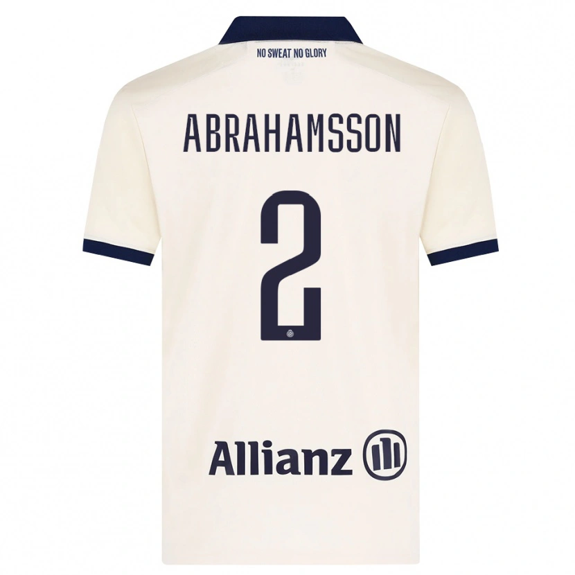 Danxen Homem Camisola Sejde Abrahamsson #2 Beige Preto Alternativa 2026/27 Camisa Brasil