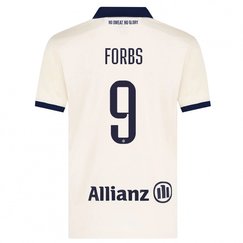 Danxen Homem Camisola Carlos Forbs #9 Beige Preto Alternativa 2026/27 Camisa Brasil