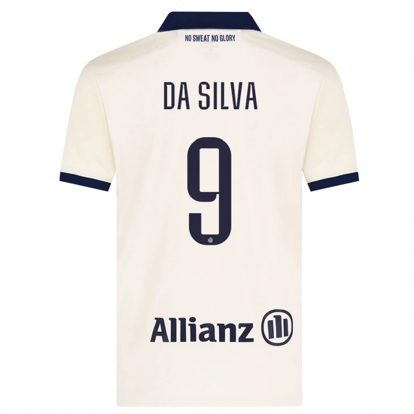 Danxen Homem Camisola Jessi Da Silva #9 Beige Preto Alternativa 2026/27 Camisa Brasil