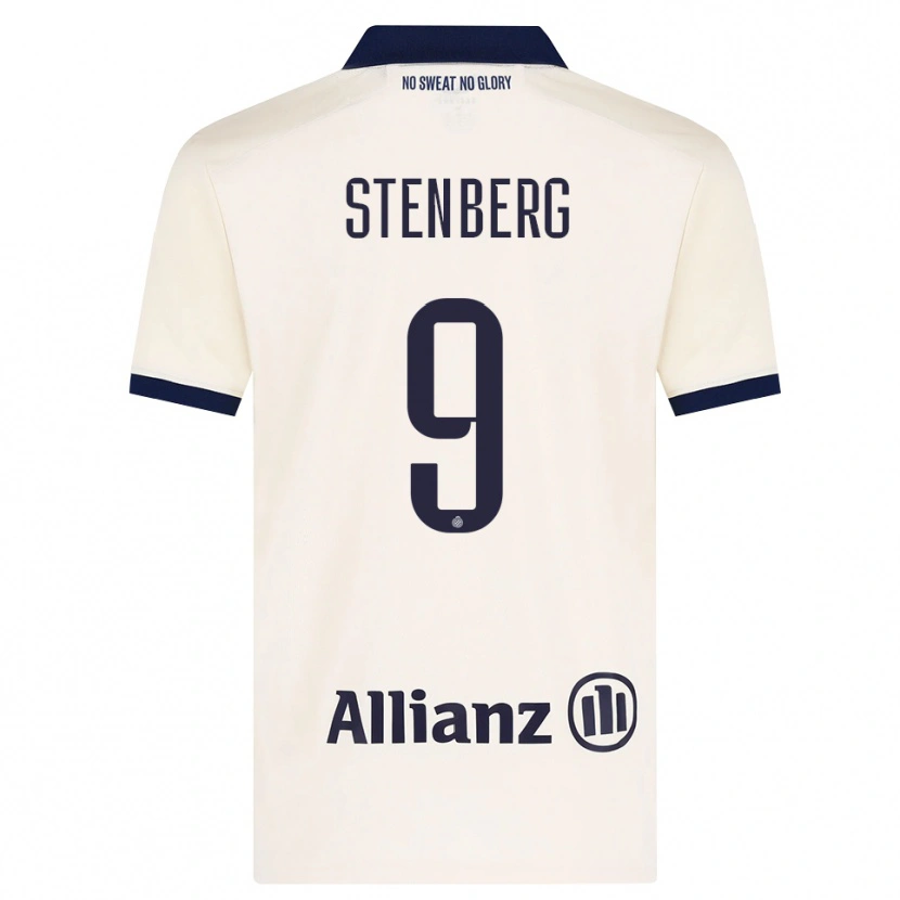 Danxen Homem Camisola Hanna Stenberg #9 Beige Preto Alternativa 2026/27 Camisa Brasil